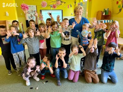 Zvolenskí škôlkari oslávili Svetový deň čistých rúk interaktívnou výučbou s Minkom Špinkom